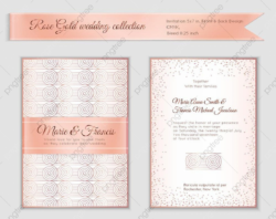 free editable event invitation brochure template word