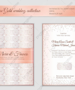 free editable event invitation brochure template word