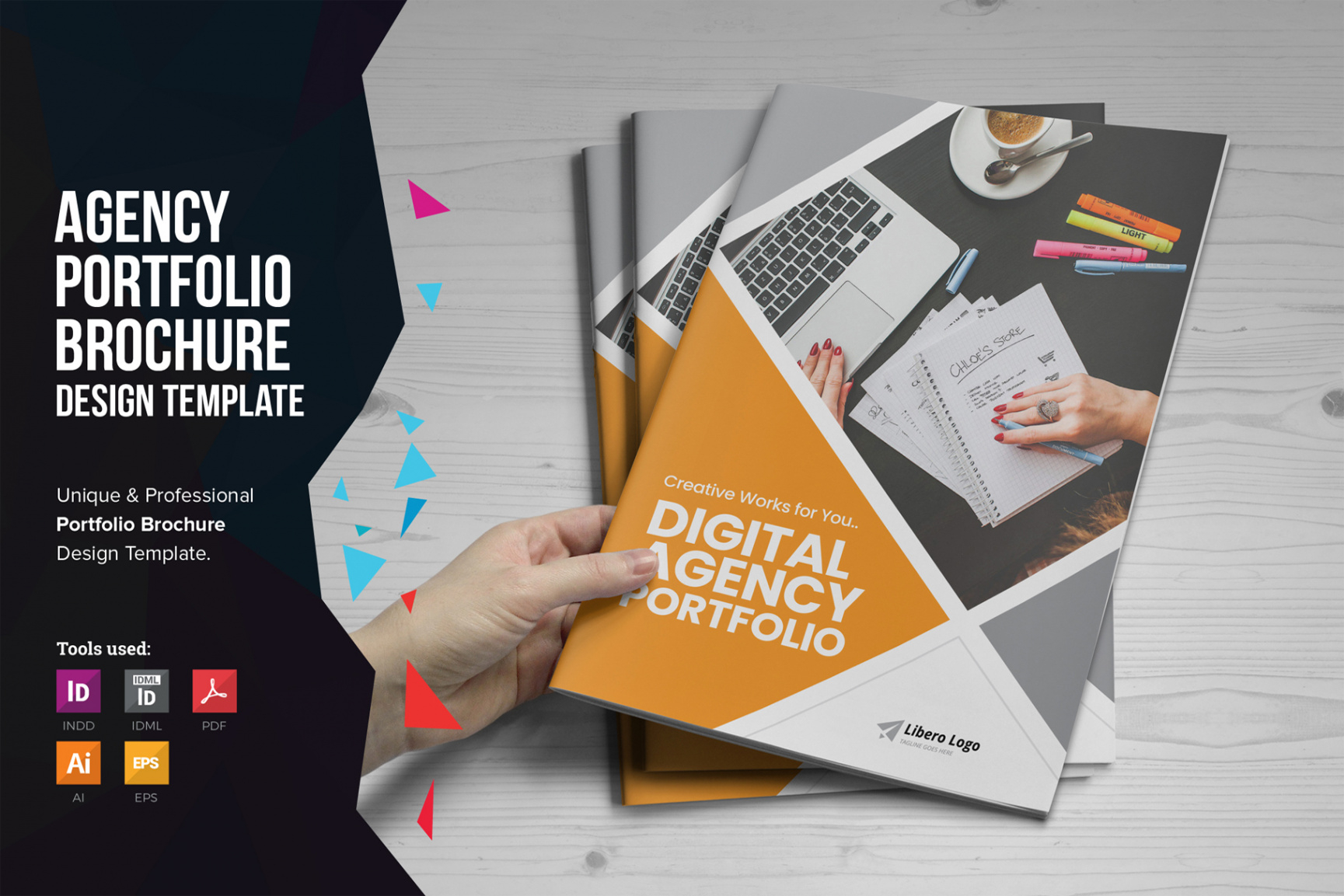 Interactive Digital Marketing Brochure Template