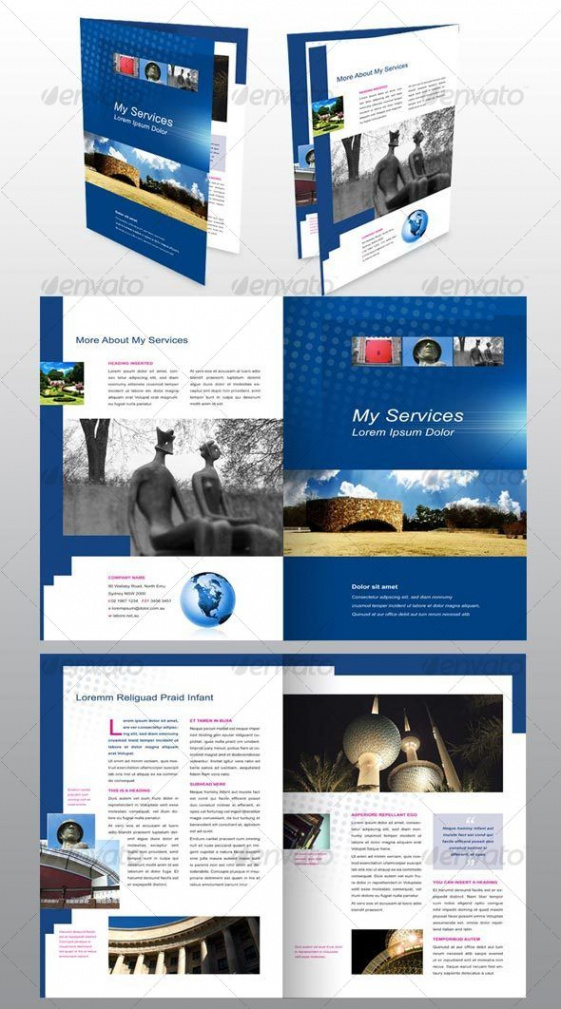 free  freelance graphic designer brochure template example