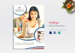 free  high quality education institute brochure template example