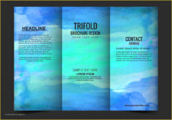 free printable 3 fold travel brochure template pdf