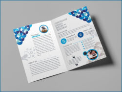 free printable a3 bi fold brochure template excel