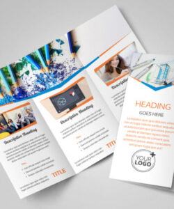 free printable freelance graphic designer brochure template example