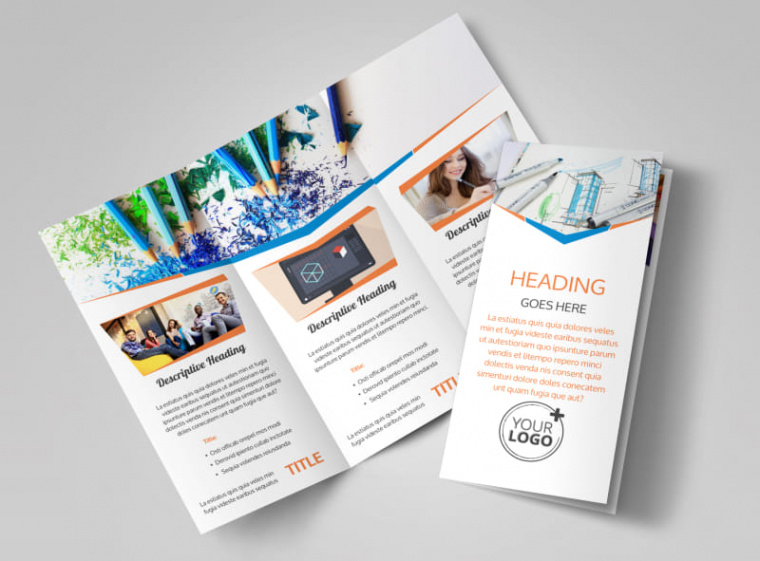 Freelance Graphic Designer Brochure Template