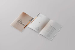 free sample a4 bi fold brochure template example