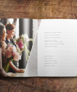 free sample eye catching florist shop brochure template excel