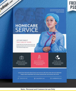 free sample healthcare services brochure template excel