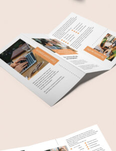 free sample interactive digital marketing brochure template sample