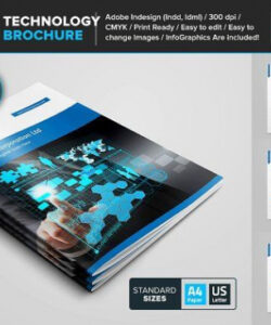 functional tech support brochure template pdf