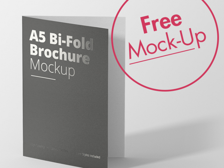 A5 Bi Fold Brochure Template