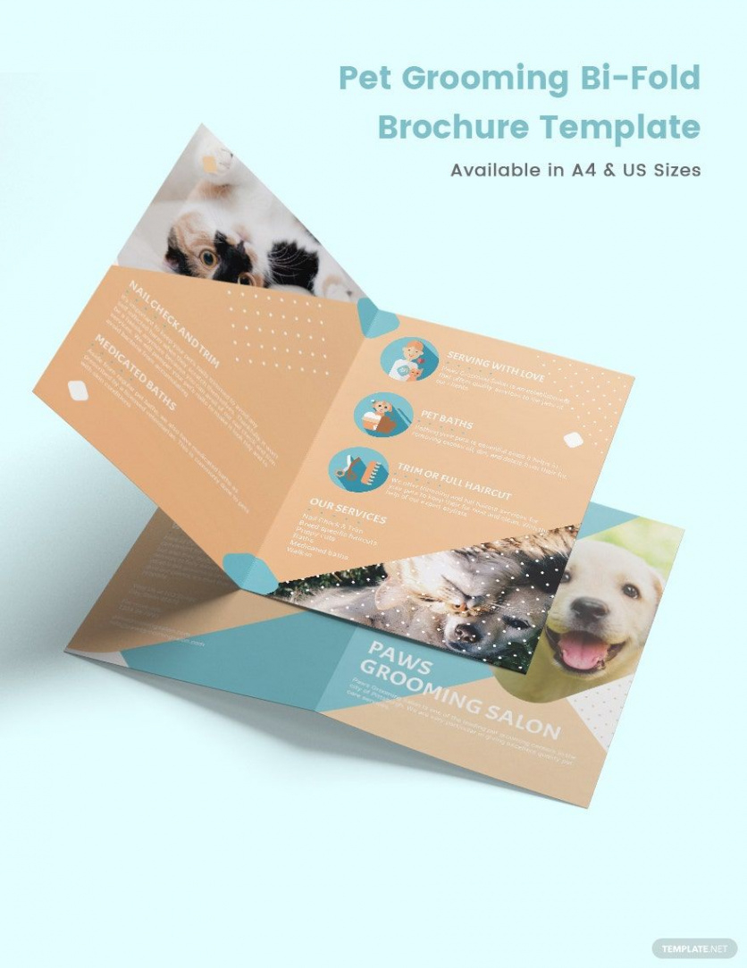 Pet Care Services Brochure Template