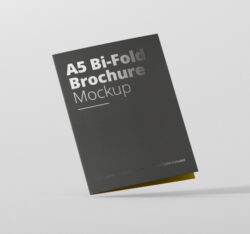 sample a5 bi fold brochure template excel