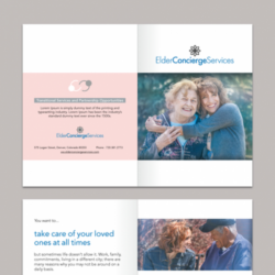 sample comprehensive senior care brochure template pdf