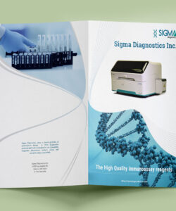 sample medical laboratory brochure template sample