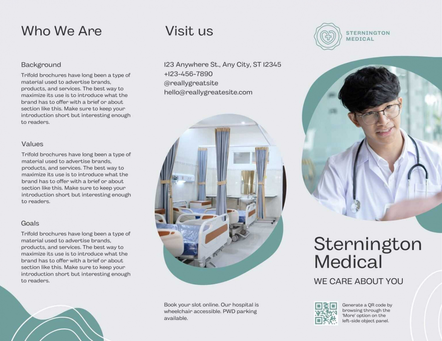 Medical Office Brochure Template