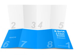 4 panel accordion fold brochure template pdf