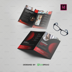 bifold multi page business brochure template pdf