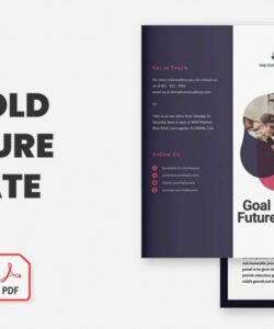 custom single open gate fold brochure template pdf