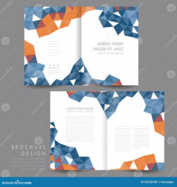 free editable a4 half fold brochure template pdf