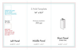 free  pocket size mini brochure template sample