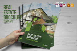 free printable eco real estate brochure template pdf