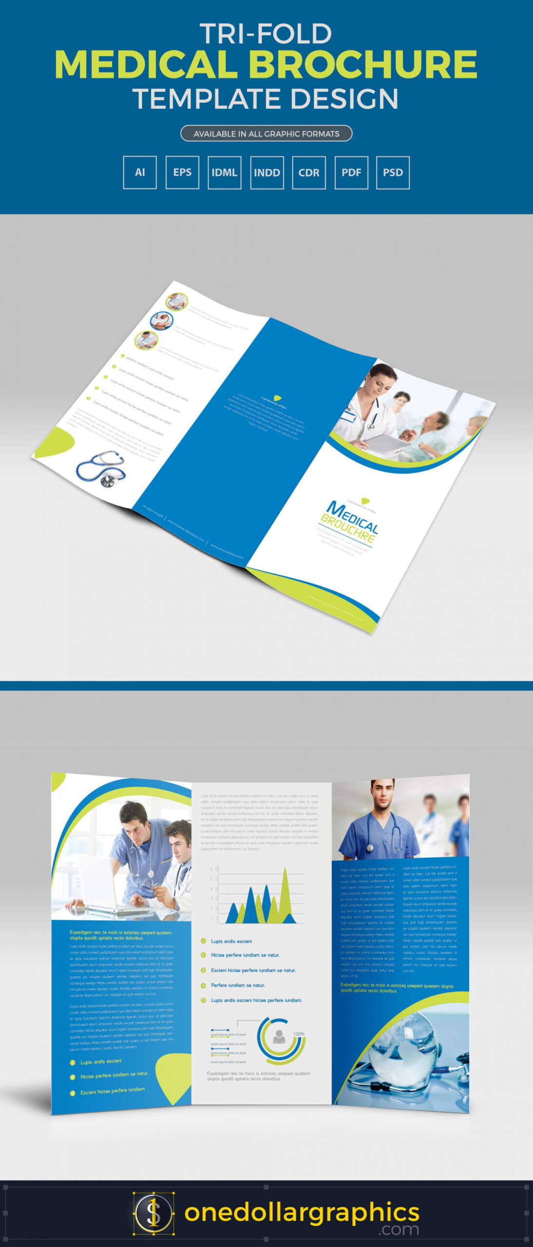 free printable medical supplies brochure template doc