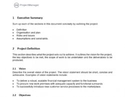 free project charter template for word  projectmanager project charter sign off template sample