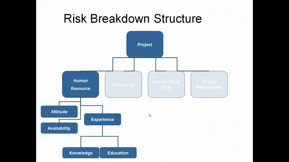 Project Management Risk Breakdown Structure Template