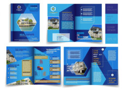 free sample commercial real estate retail brochure template sample