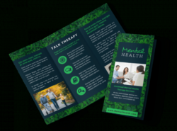 free sample medical disorder tri fold brochure template