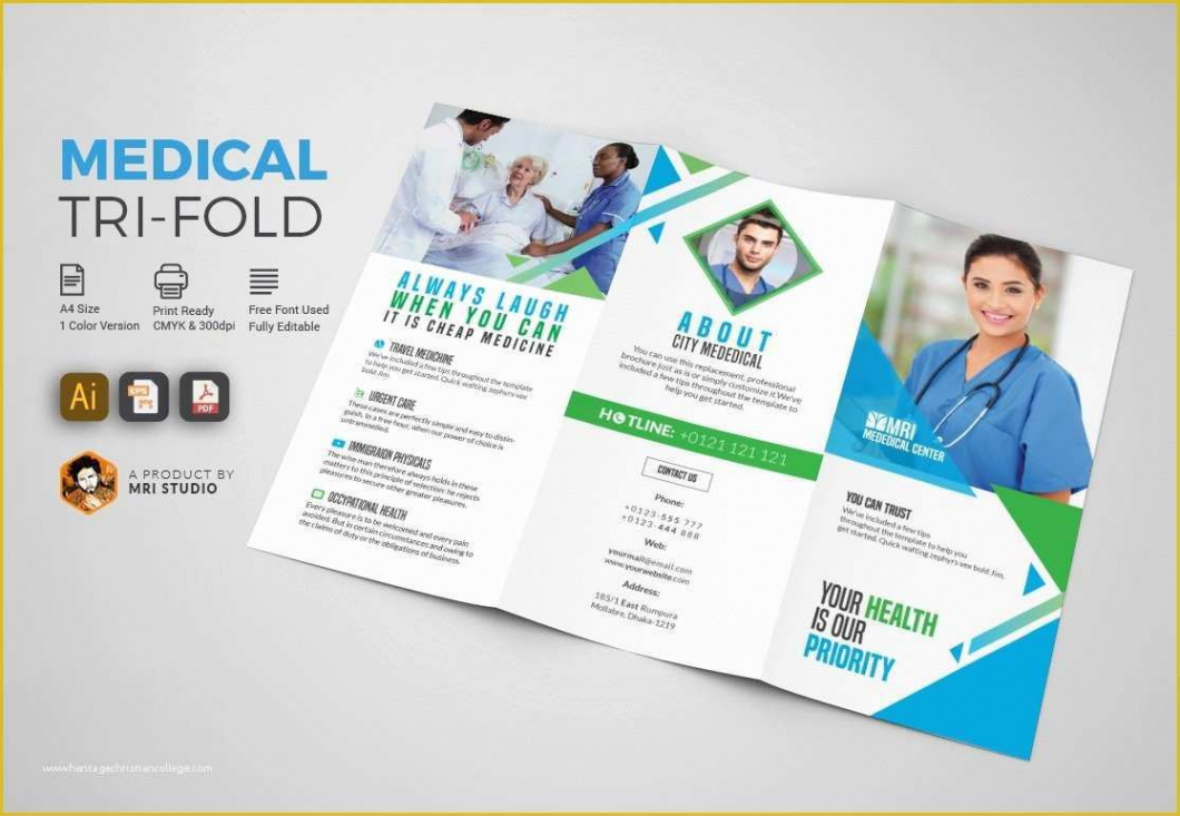 medical disease brochure template excel