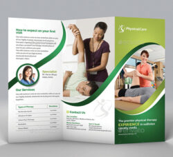 medical disease brochure template excel