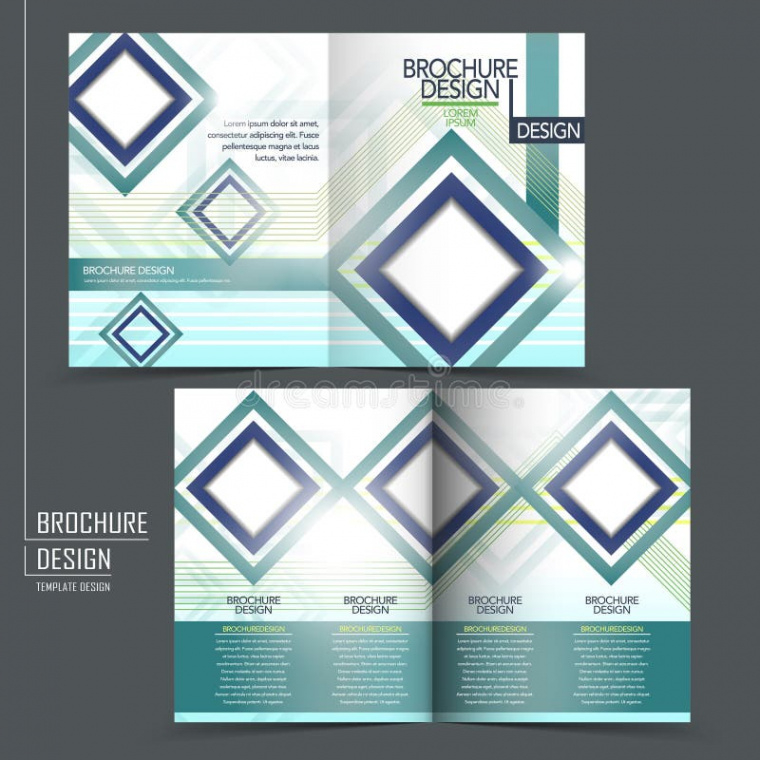 printable 11x17 half fold brochure template sample