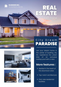 printable house for sale brochure template