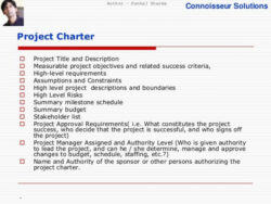 printable pmbok project charter template pmi project charter template pdf