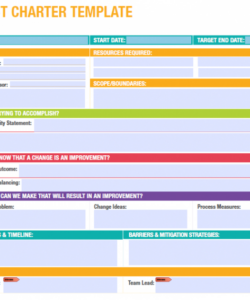 printable project charter template  eqip data center build project charter template