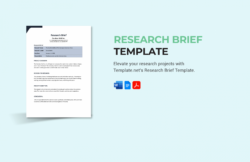 printable research brief template in pdf word google docs  download  template market research project brief template pdf