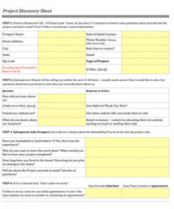 project discovery  10 examples format pdf discovery project brief template sample