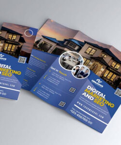 real estate marketing brochure template doc