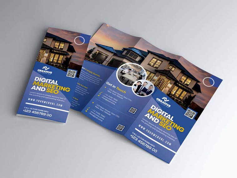 Real Estate Marketing Brochure Template