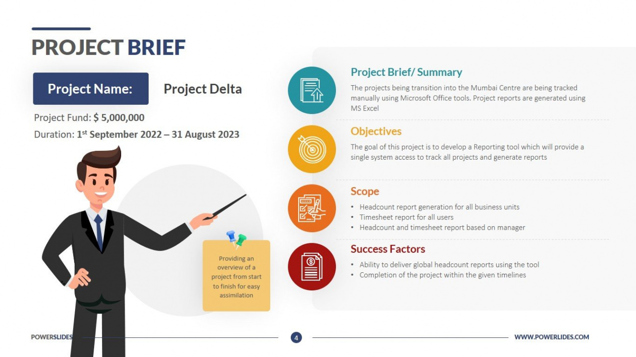 Market Research Project Brief Template