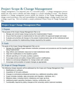 change management plan  19 examples word pages google docs format change request project management template sample