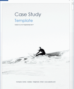 editable case study templates ms word  my software templates construction project case study template pdf