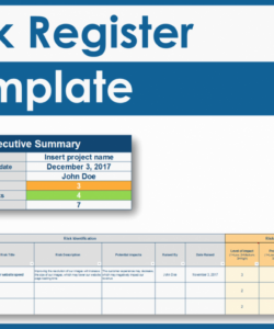 editable excel template project risk assessment template and g  vrogueco project management risk management template pdf