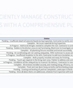 efficiently manage construction projects with a comprehensive punch list excel template and construction project punch list template pdf