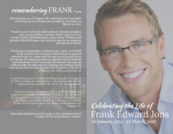 free custom celebration of life brochure template doc