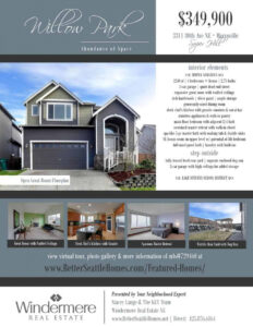 free custom real estate property brochure template