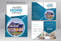 free custom real estate property brochure template excel