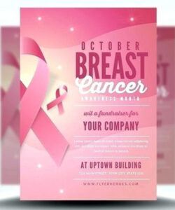 free editable breast cancer awareness brochure templates pdf